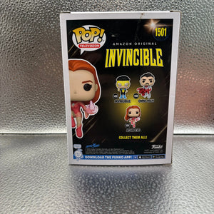 Funko pop Vinyl #1501 Invincible Atom Eve FRENLY BRICKS - Open 7 Days