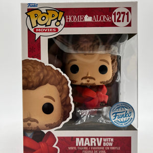 Funko POP! Movies Home Alone Marv With Bow #1271 Special Edition FRENLY BRICKS - Open 7 Days