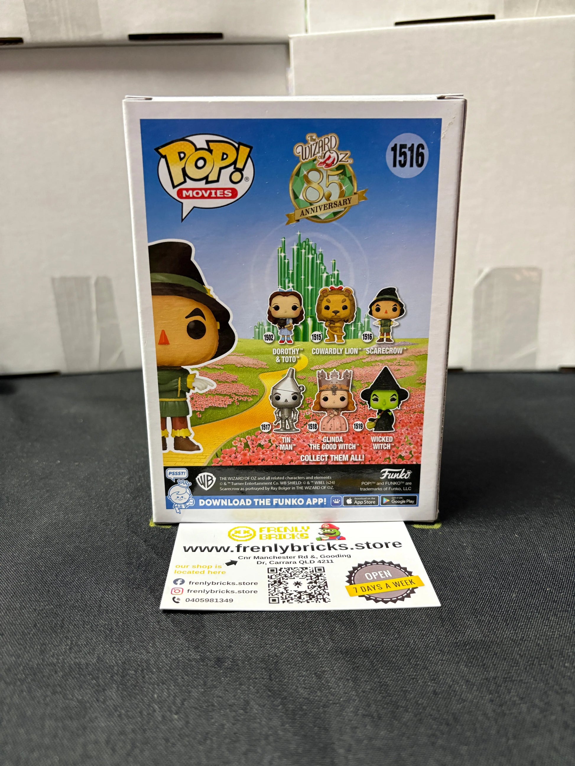 FUNKO Pop Vinyl Scarecrow  #1516 FRENLY BRICKS - Open 7 Days