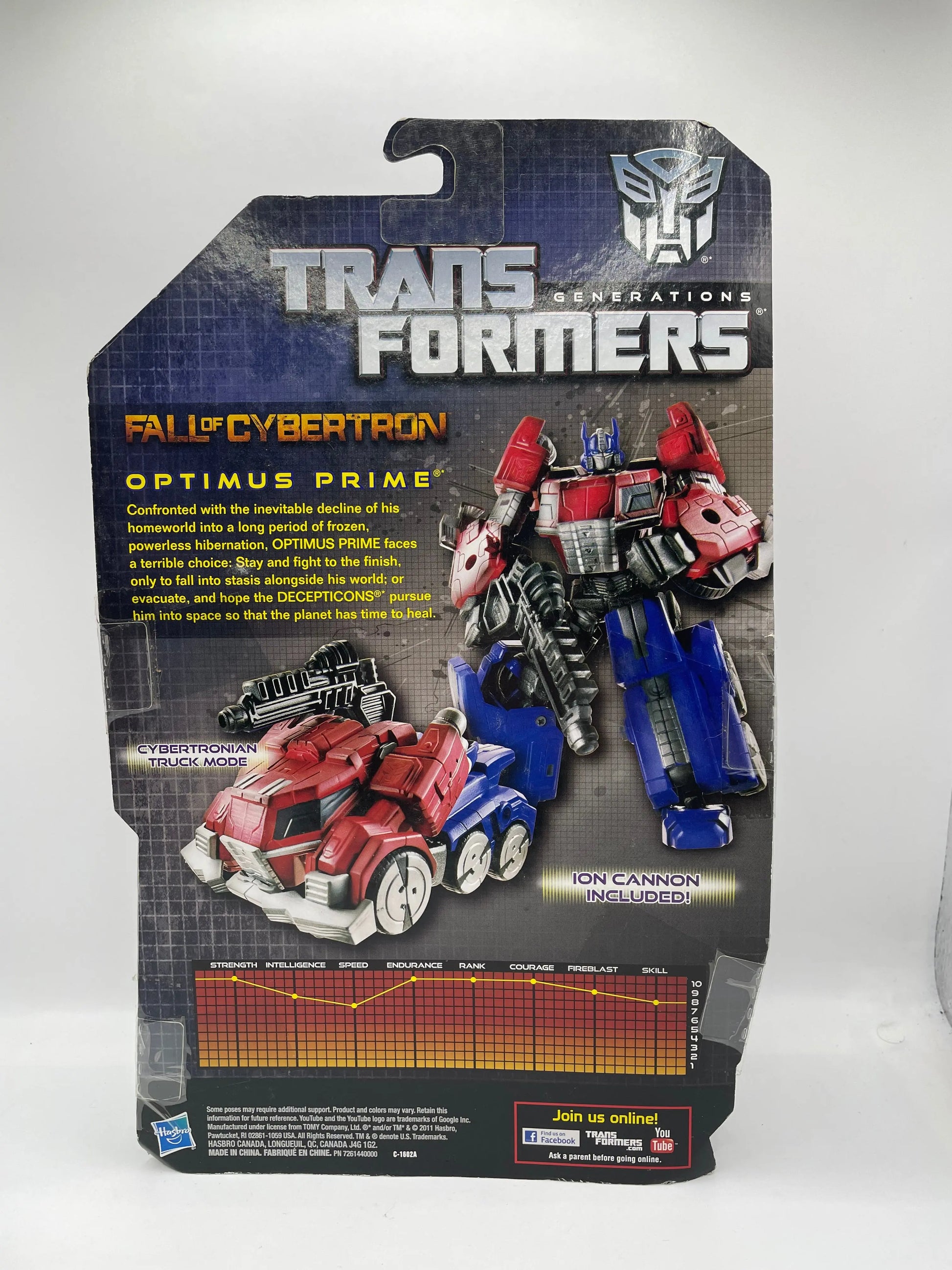 Hasbro Transformers Generations Fall Of Cybertron Optimus Prime Deluxe Class New FRENLY BRICKS - Open 7 Days