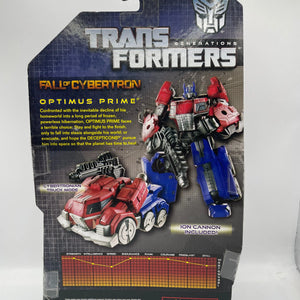 Hasbro Transformers Generations Fall Of Cybertron Optimus Prime Deluxe Class New FRENLY BRICKS - Open 7 Days