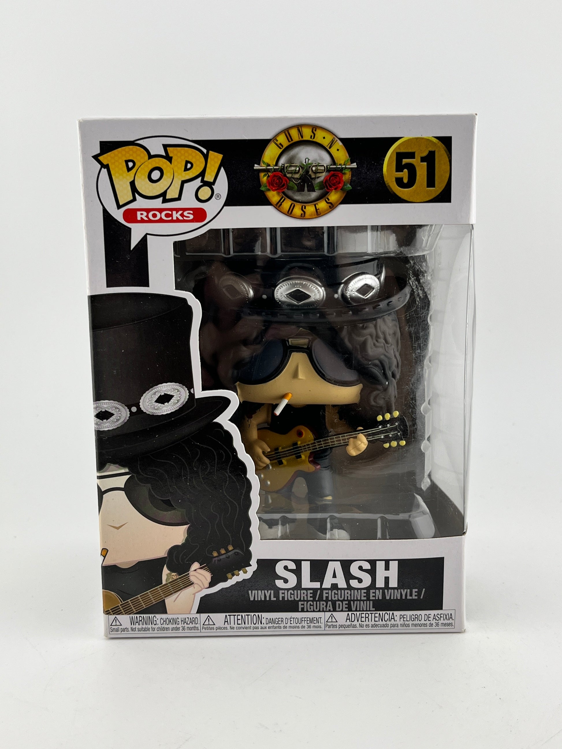 Funko POP! Rocks Guns N Roses - Slash #51 - Vinyl Collectable FRENLY BRICKS - Open 7 Days