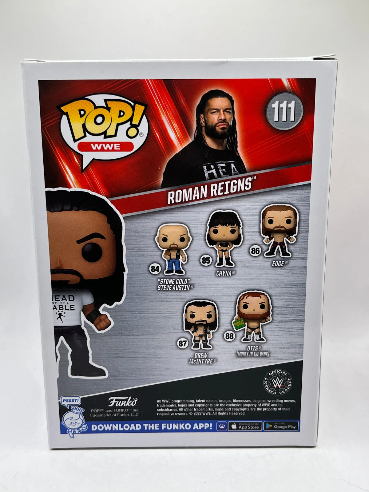 Funko Pop! WWE #111 Roman Reigns - Exclusive Head of the Table FRENLY BRICKS - Open 7 Days image 3