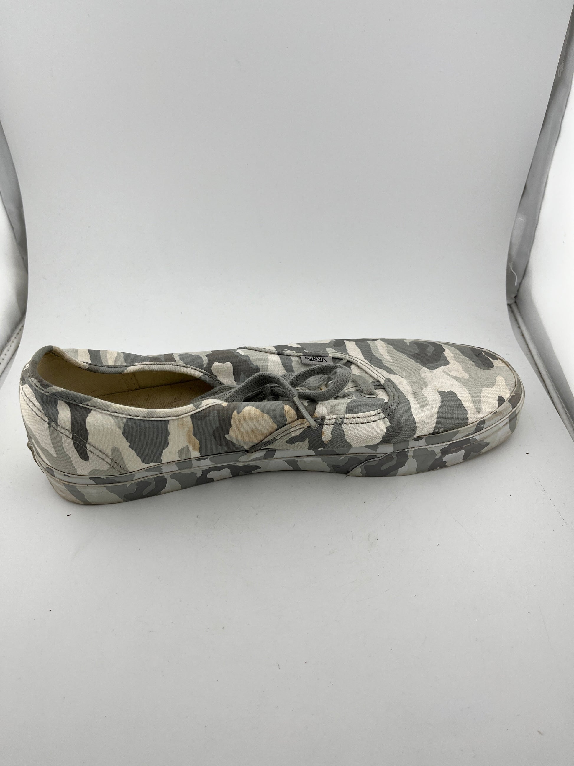 Vans Of The Wall - Low Grey Camo Worn - Size Men’s US 11 FRENLY BRICKS - Open 7 Days