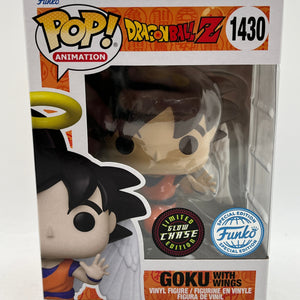 Funko POP! Animation - Dragon Ball Z - Goku With Wings #1430 - Glow Chase FRENLY BRICKS - Open 7 Days