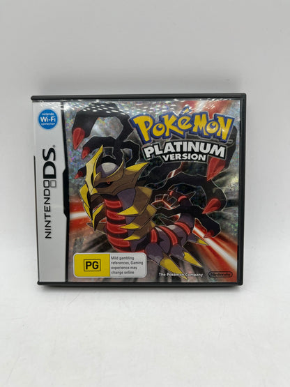 2009 Nintendo Pokemon Platinum Version AUS - Nintendo DS - Cartridge & Case Only FRENLY BRICKS - Open 7 Days