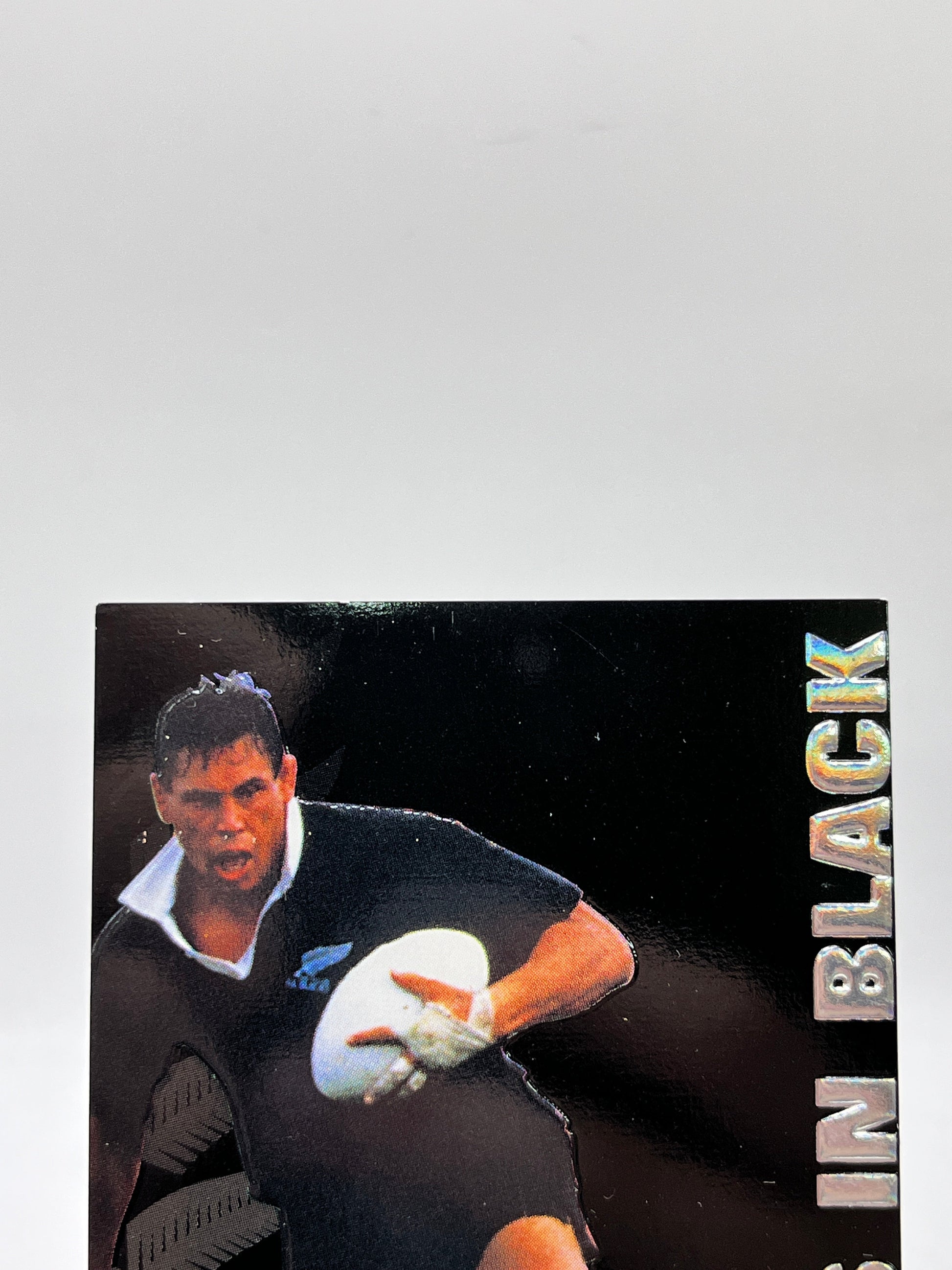 1995 New Zealand All Blacks Rugby Union Card - H5 Wayne Shelford FRENLY BRICKS - Open 7 Days