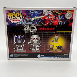 Funko POP! Retro Toys Optimus Prime & Megatron - 40 years Transformers (2 Pack) FRENLY BRICKS - Open 7 Days