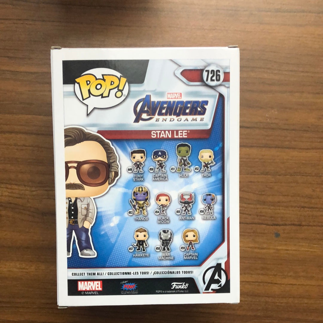 Funko Pop 726 Stan Lee “Popcultcha Exclusive” FRENLY BRICKS - Open 7 Days