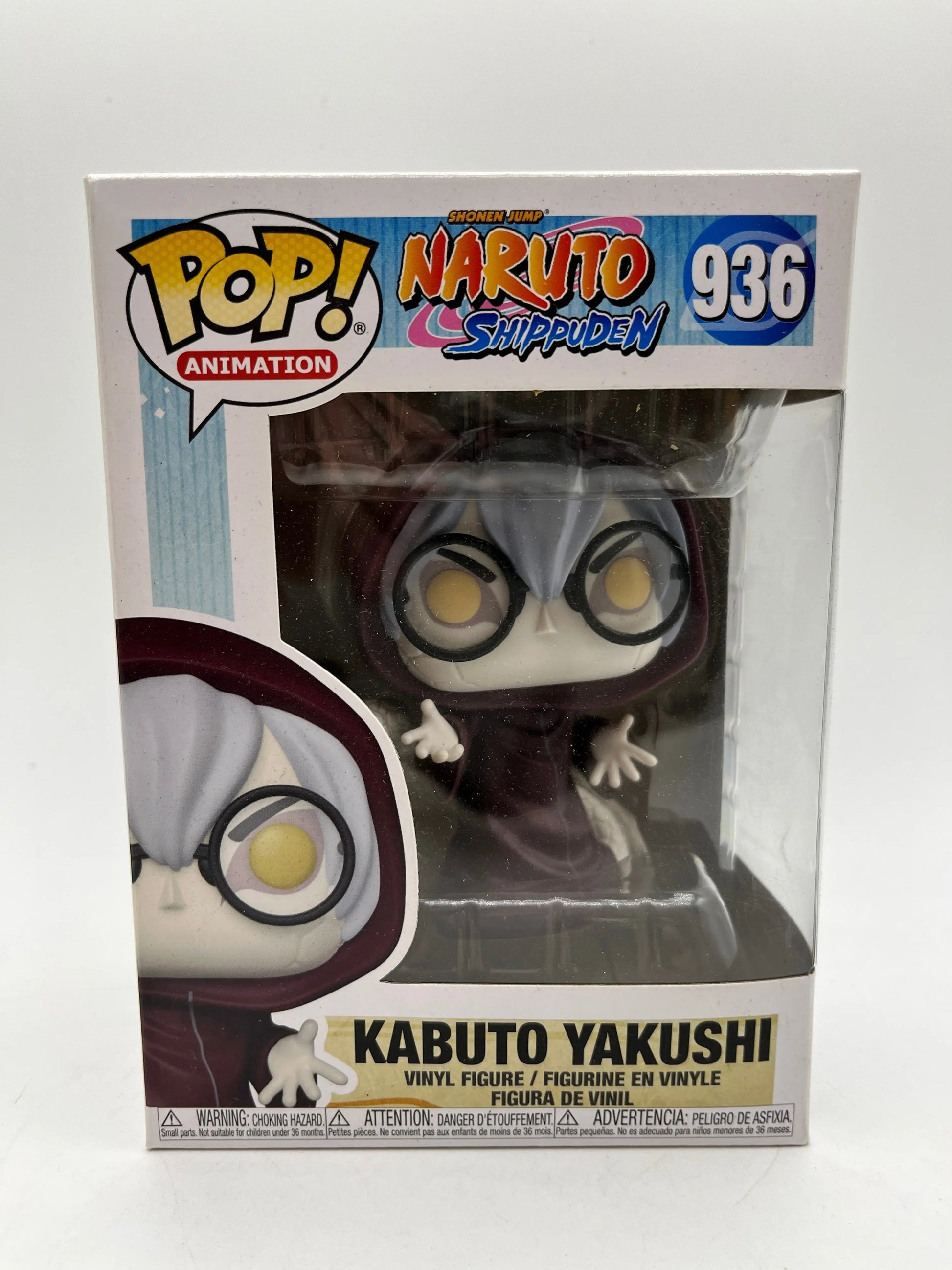 Funko POP! Animation Naruto Shippuden Kabuto Yakushi #936 FRENLY BRICKS - Open 7 Days