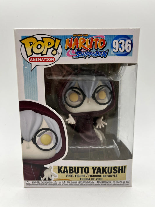 Funko POP! Animation Naruto Shippuden Kabuto Yakushi #936 FRENLY BRICKS - Open 7 Days