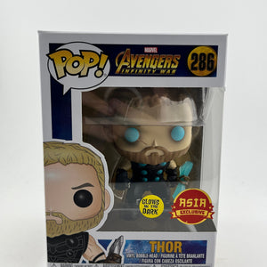 Funko POP! Marvel Infinity War - Thor #286 - Glow Asia Exclusive FRENLY BRICKS - Open 7 Days