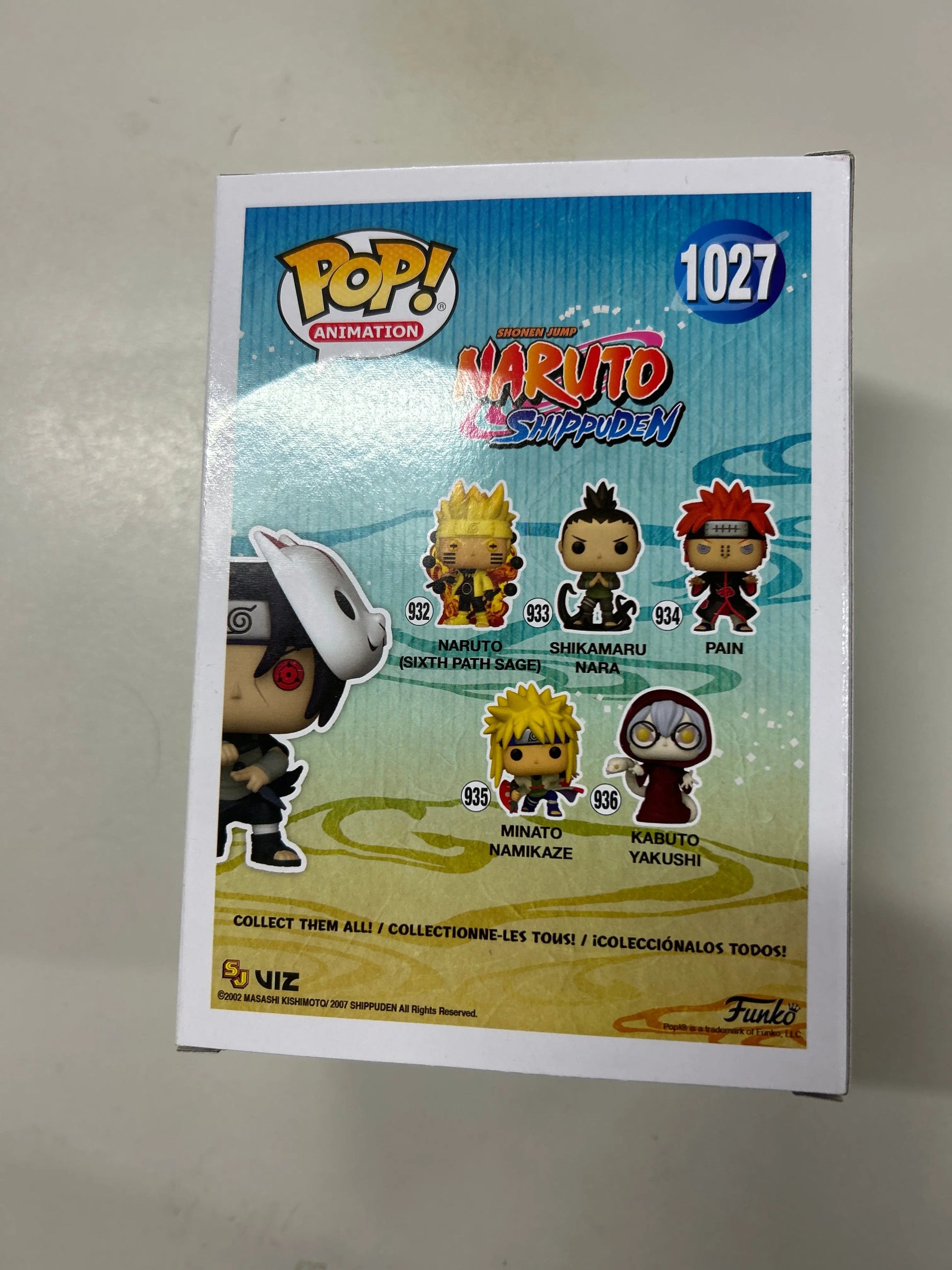 Pop Vinyl Naruto #1027 Anbu Itachi FRENLY BRICKS - Open 7 Days