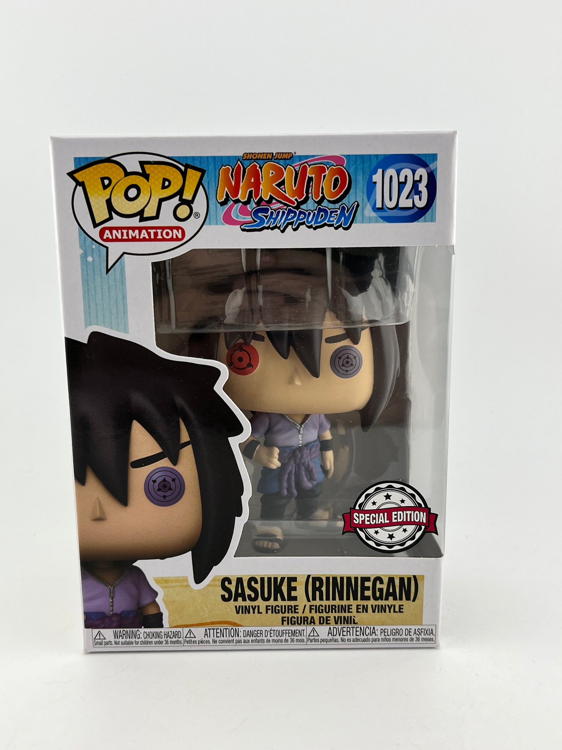 Funko POP! Animation Naruto Shippuden - Sasuke (Rinnegan) #1023 - Special Edition FRENLY BRICKS - Open 7 Days