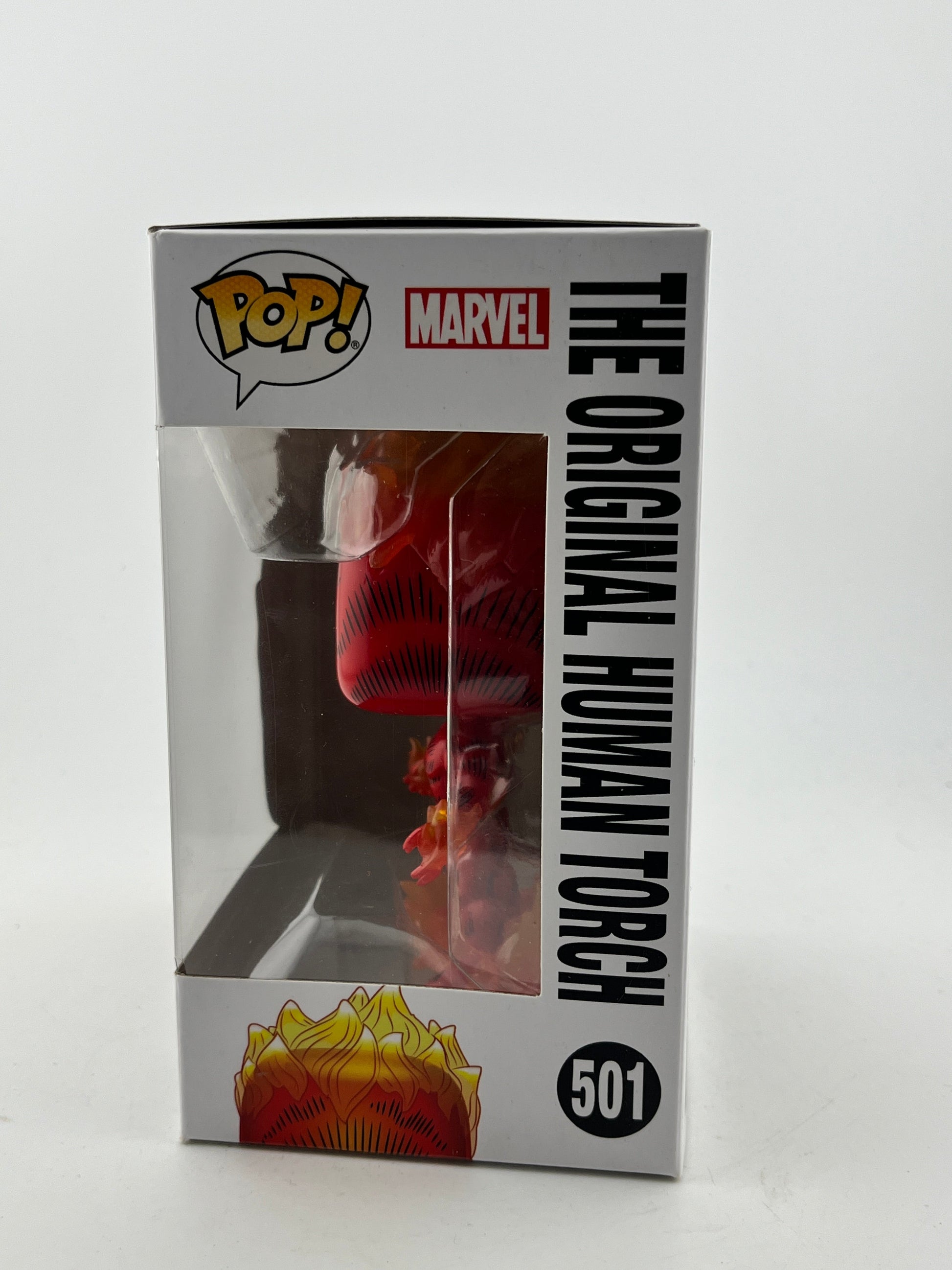 Funko POP! Marvel 80 Years - The Original Human Torch #501 - Vinyl Collectable FRENLY BRICKS - Open 7 Days