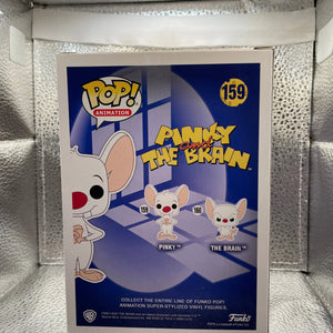 Funko Pop Animation Pinky and The Brain Pinky 159 Vaulted 2016 FRENLY BRICKS - Open 7 Days