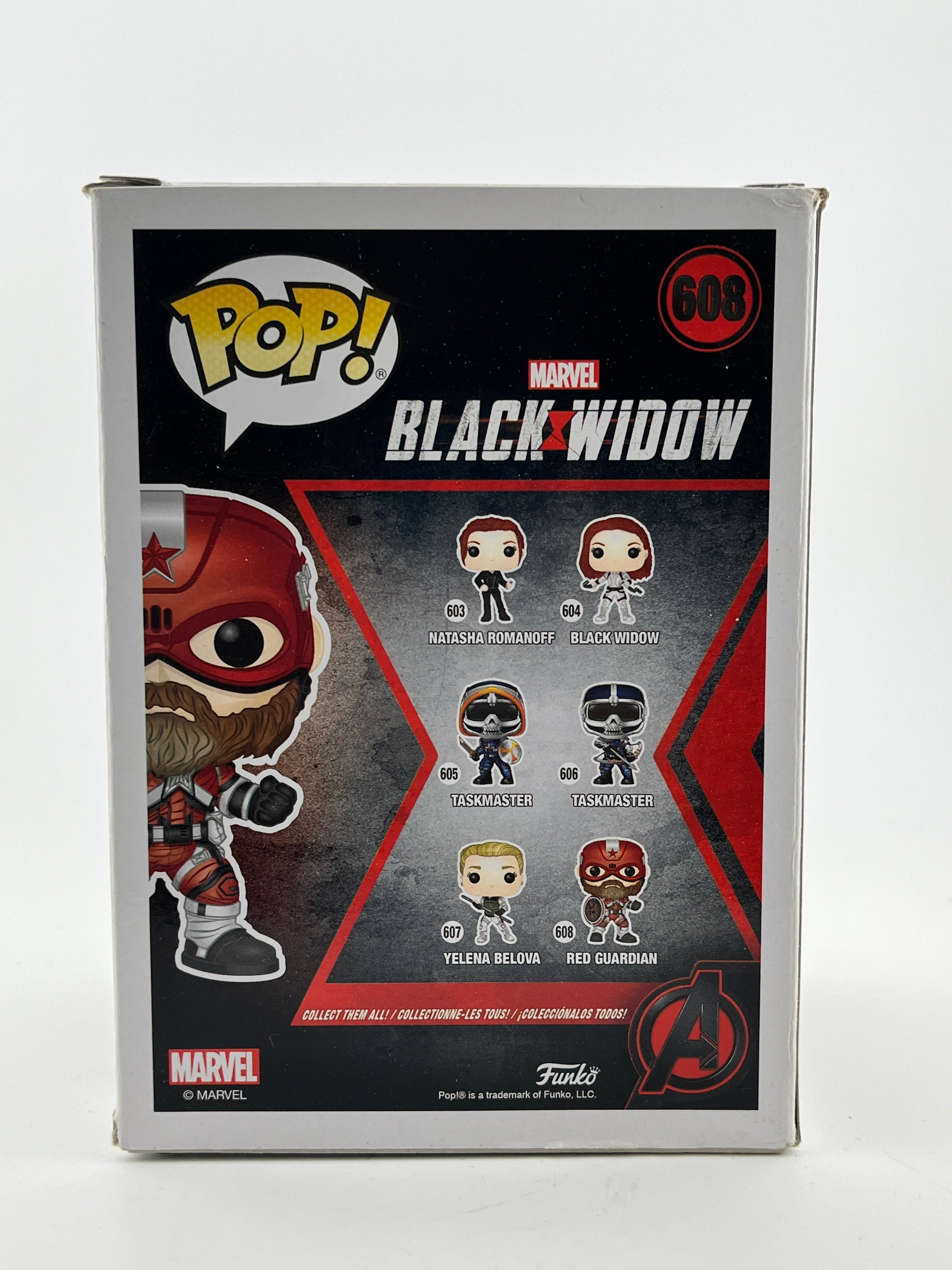 Funko POP! Marvel Black Widow - Red Guardian #608 - Vinyl Collectable FRENLY BRICKS - Open 7 Days