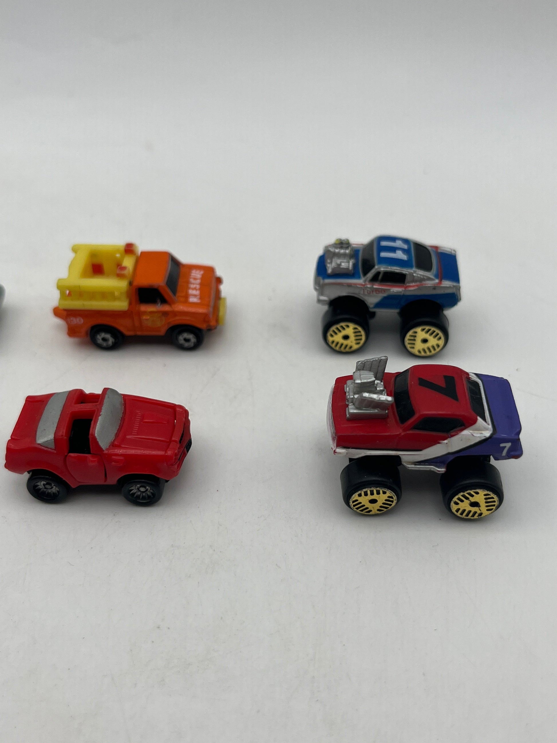 Vintage 1986 Micro Machines Galoob Mini Vehicle Lot of 11 FRENLY BRICKS - Open 7 Days