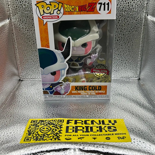 Pop Vinyl Dragon Ball Z 711 King Cold FRENLY BRICKS - Open 7 Days