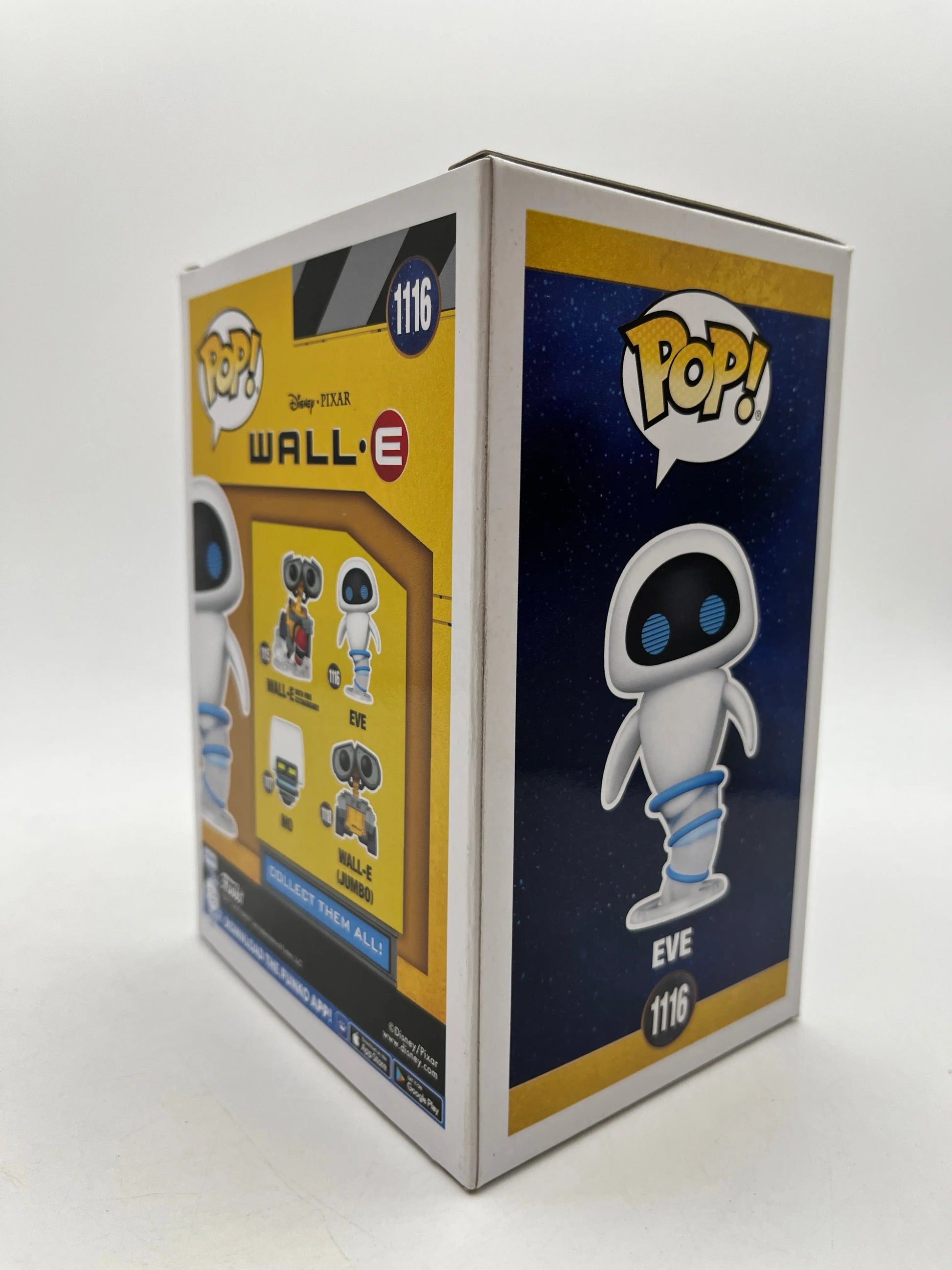 Funko POP! Disney Pixar - Wall•E Eve #1116 - Vinyl Collectable FRENLY BRICKS - Open 7 Days