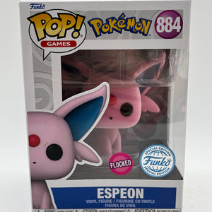 Funko POP! Pokémon - Espeon #884 - Flocked Special Edition FRENLY BRICKS - Open 7 Days