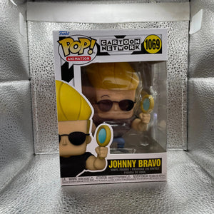 TEC OUTLET FUNKO POP! VINYL JOHNNY BRAVO CARTOON NETWORK ANIMATION #1069 FRENLY BRICKS - Open 7 Days