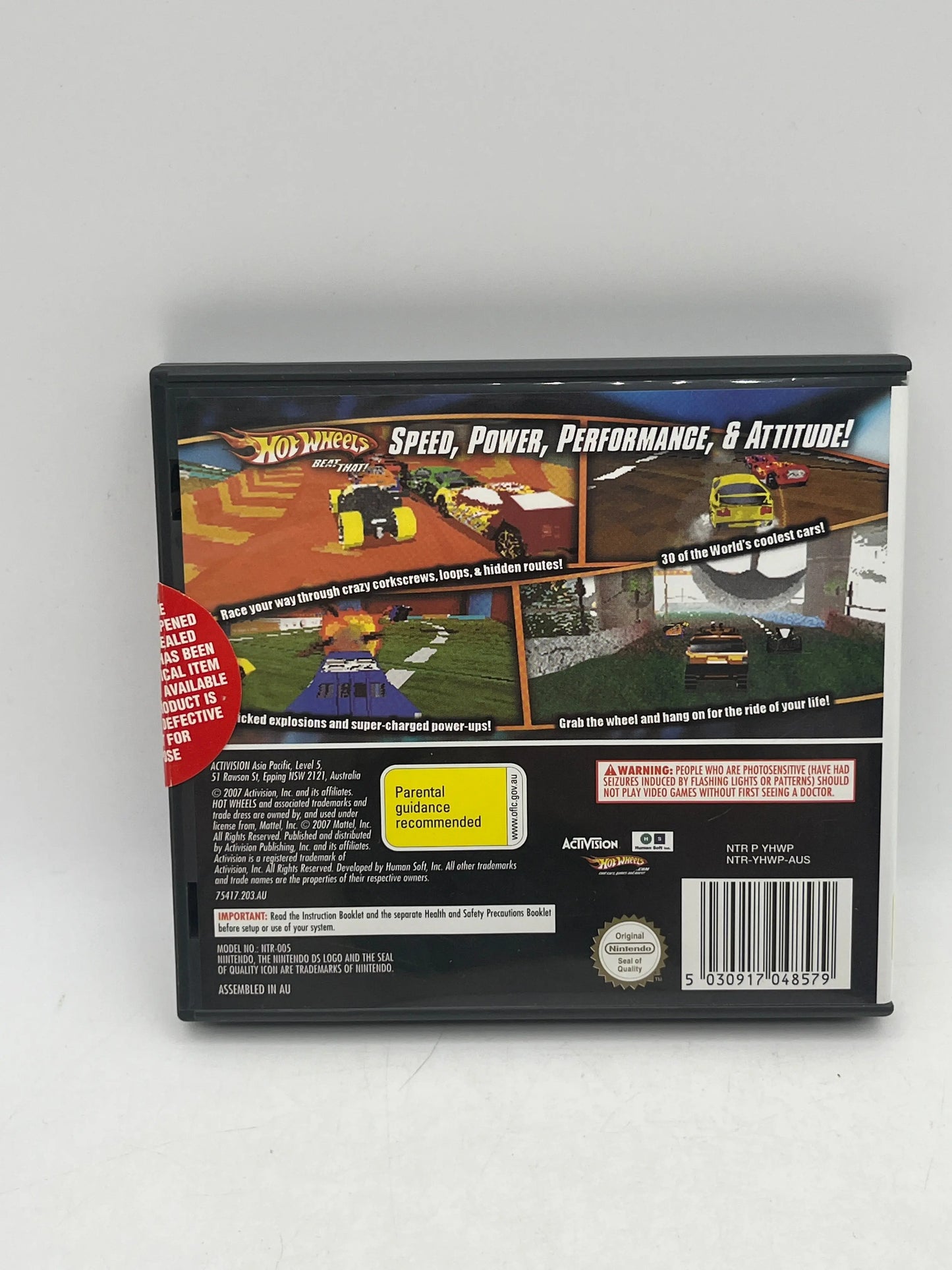 Hot Wheels Beat That! Nintendo DS Complete With Manual FRENLY BRICKS - Open 7 Days