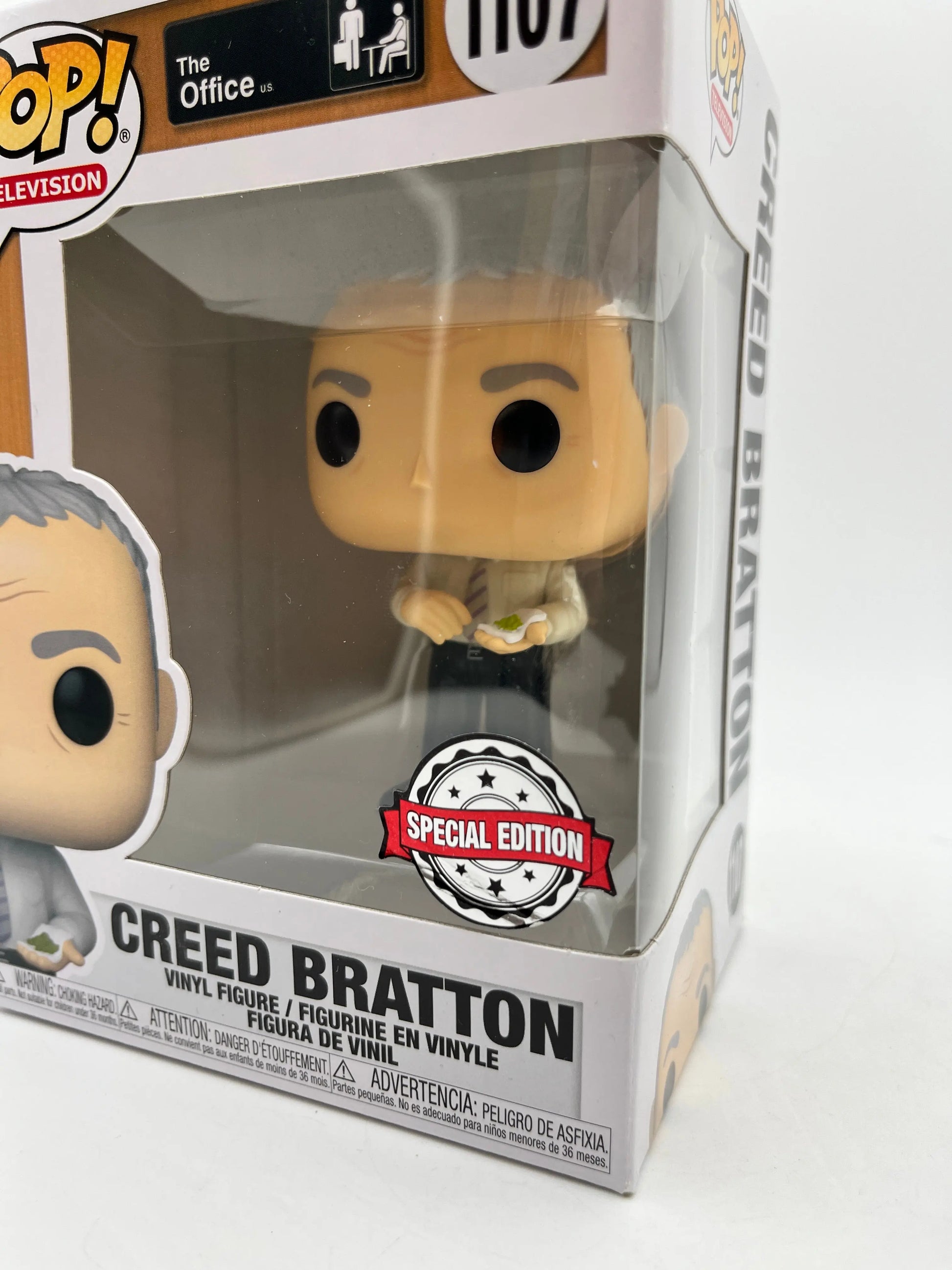 Funko POP! Television The Office Creed Bratton #1107 - Special Edition FRENLY BRICKS - Open 7 Days