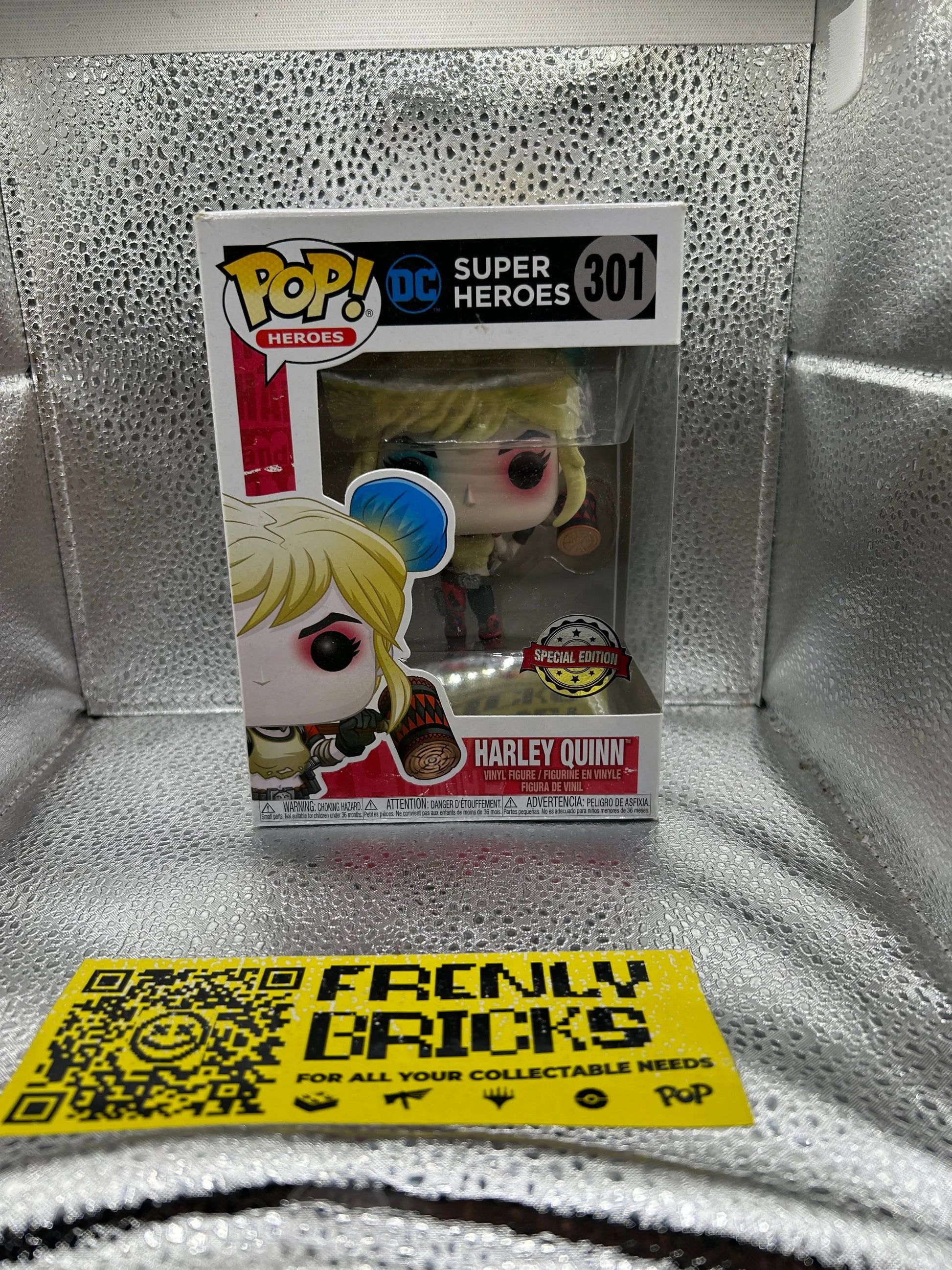 POP! 301 SPECIAL EDITION HARLEY QUINN FRENLY BRICKS - Open 7 Days