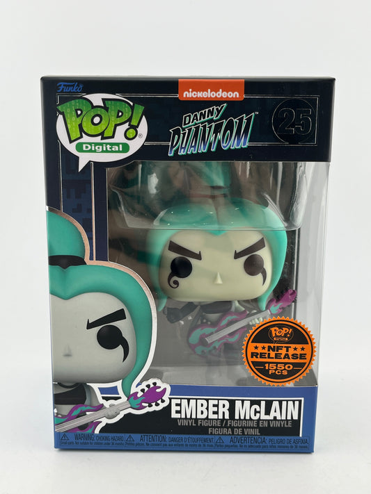 Funko POP! Digital Danny Phantom - Ember McLain #25 - NFT Release 1550 Pcs FRENLY BRICKS - Open 7 Days