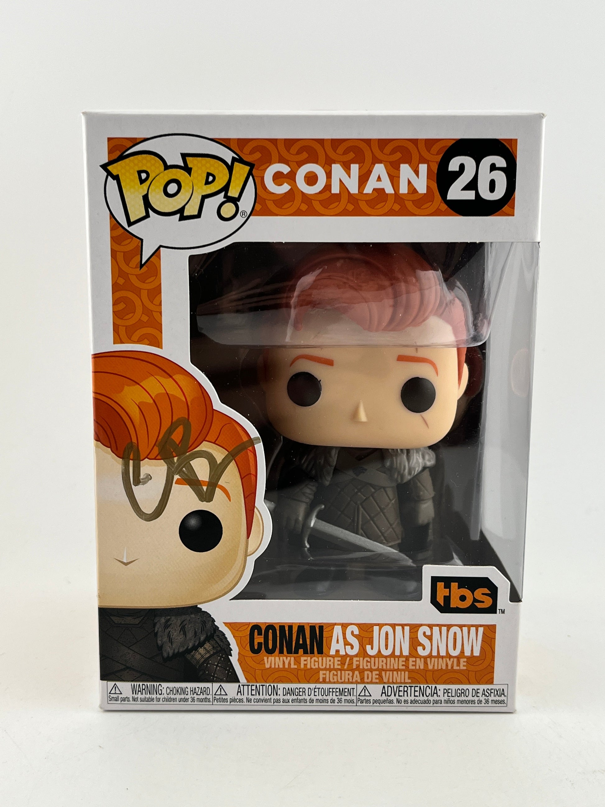 Funko POP! Conan - As Jon Snow #26 - Signed By Conan O’Brain FRENLY BRICKS - Open 7 Days