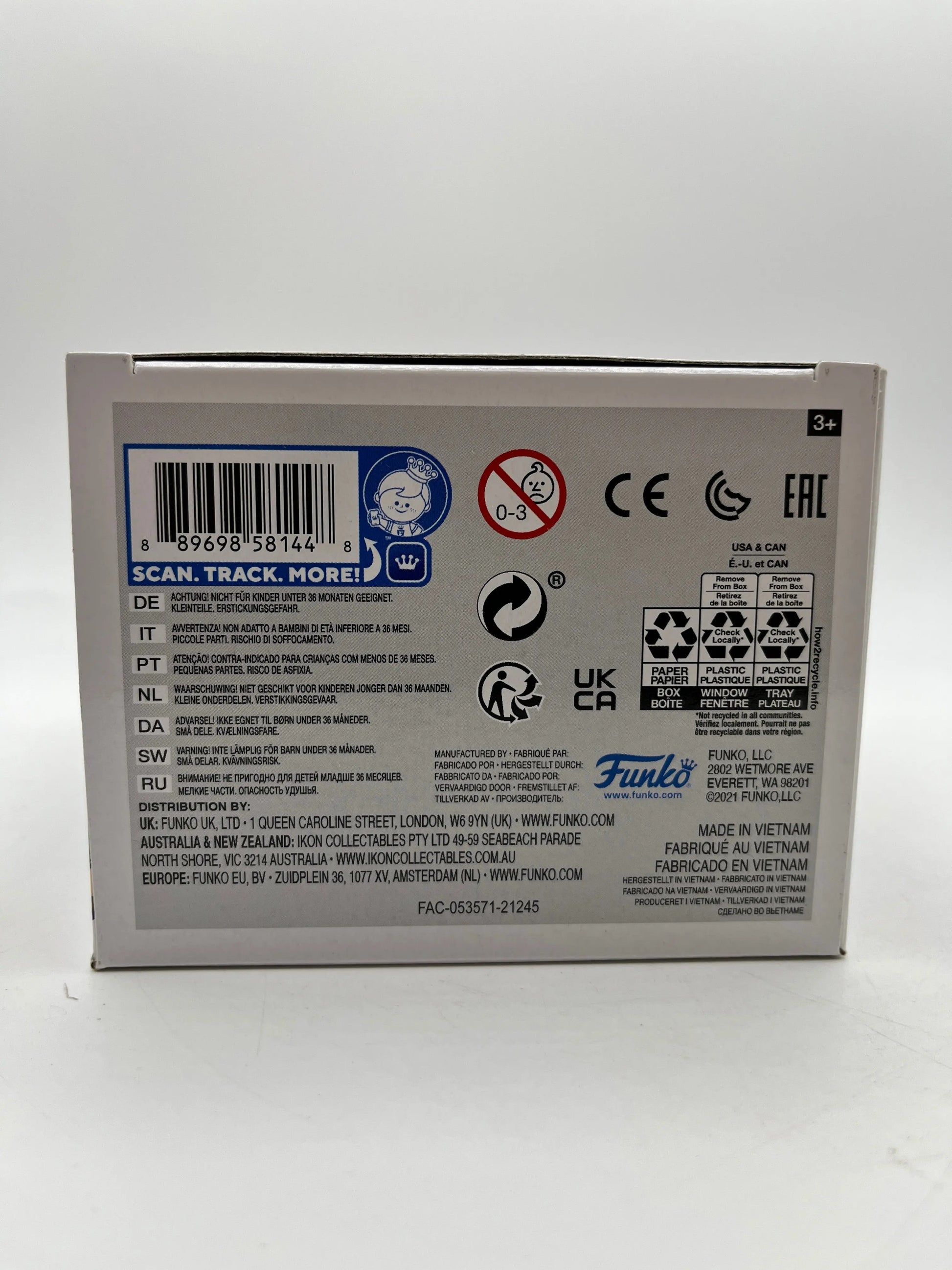 Funko POP! Disney Beauty and the Beast Cogsworth #1138 - 30th Anniversary Edition FRENLY BRICKS - Open 7 Days