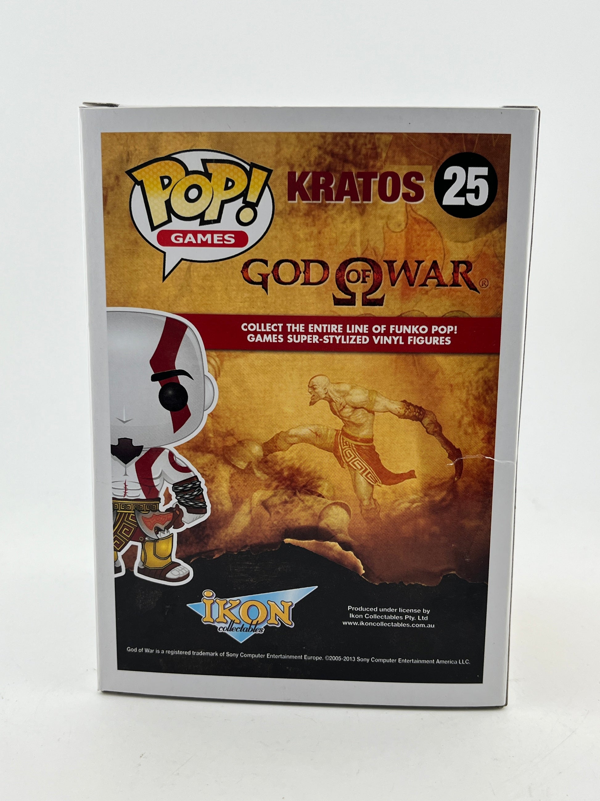 Funko POP! Games God Of War - Kratos #25 - Rare Vinyl Collectable FRENLY BRICKS - Open 7 Days
