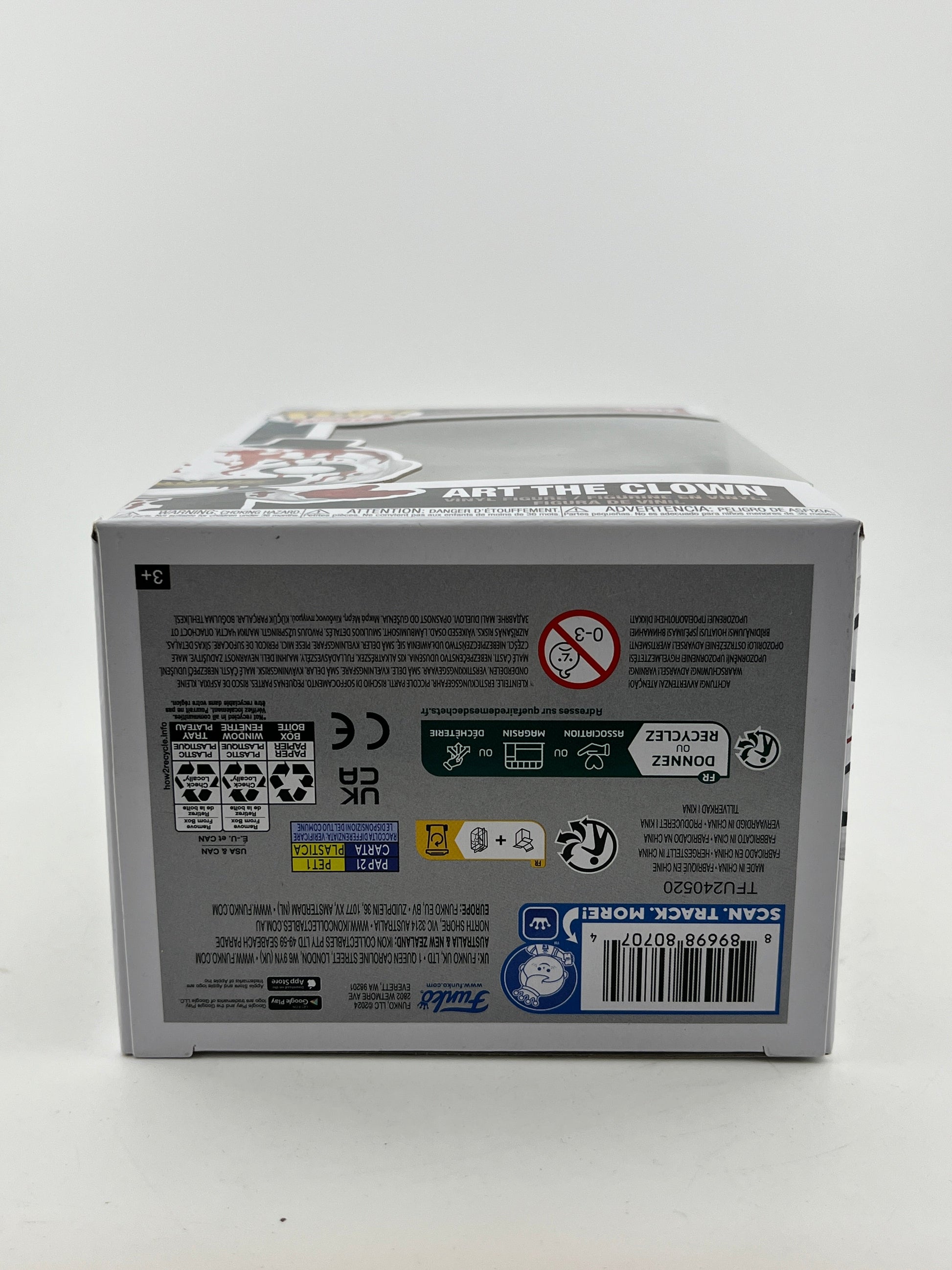 Funko POP! Movies Terrifier - Art The Clown #1592 - Vinyl Collectable FRENLY BRICKS - Open 7 Days