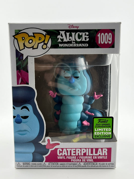 Funko POP! Disney Alice In Wonderland - Caterpillar #1009 - 2021 Convention Exclusive FRENLY BRICKS - Open 7 Days