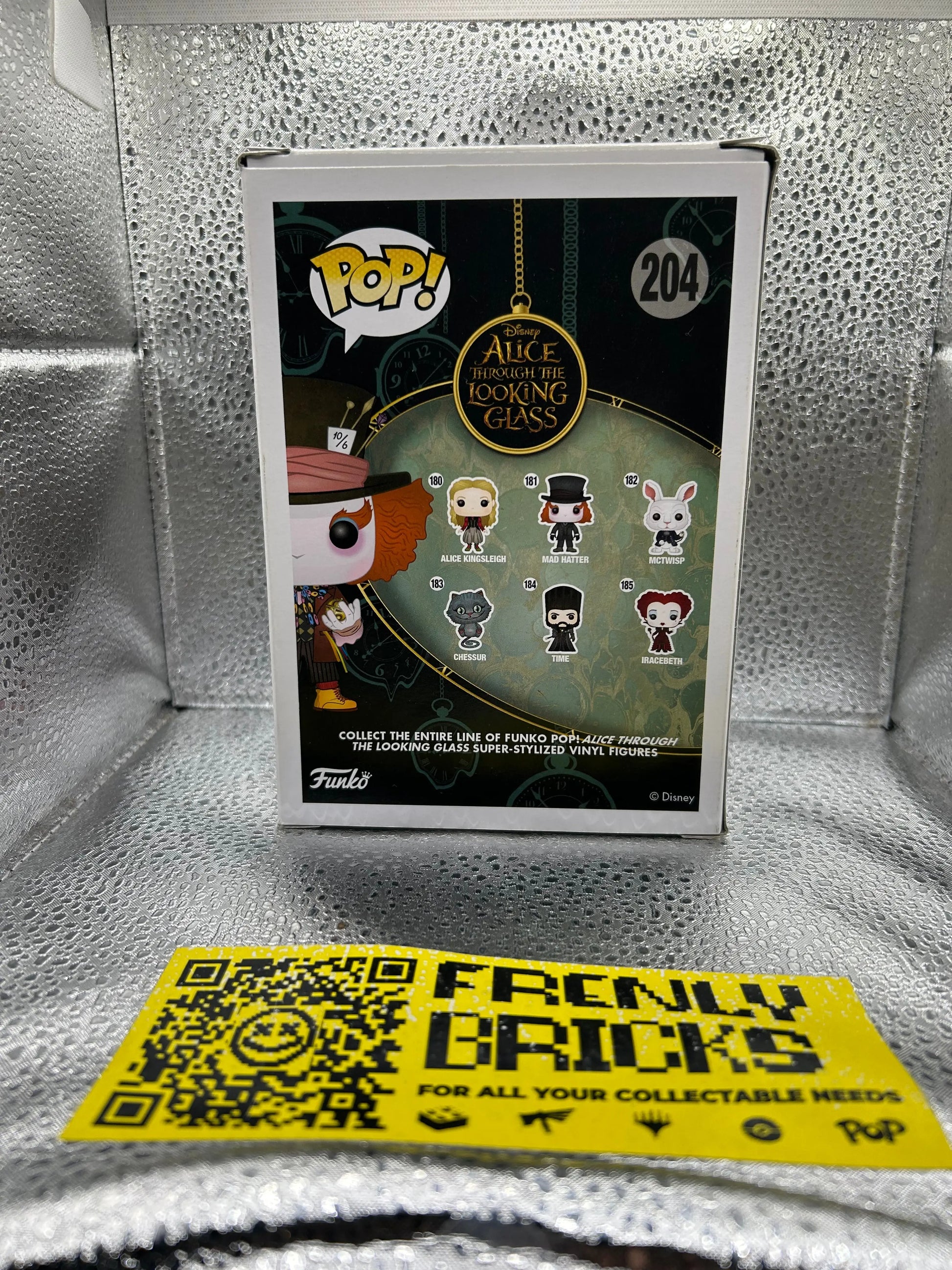 Pop Vinyl Disney #204 Mad Hatter FRENLY BRICKS - Open 7 Days