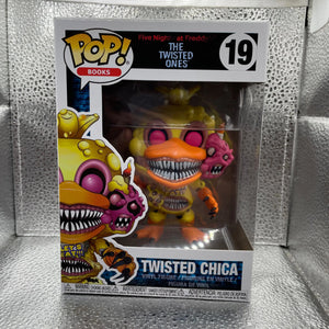 Funko Pop! Vinyl: Five Nights at Freddy's - Chica the Chicken (Twisted) #19 Rare FRENLY BRICKS - Open 7 Days