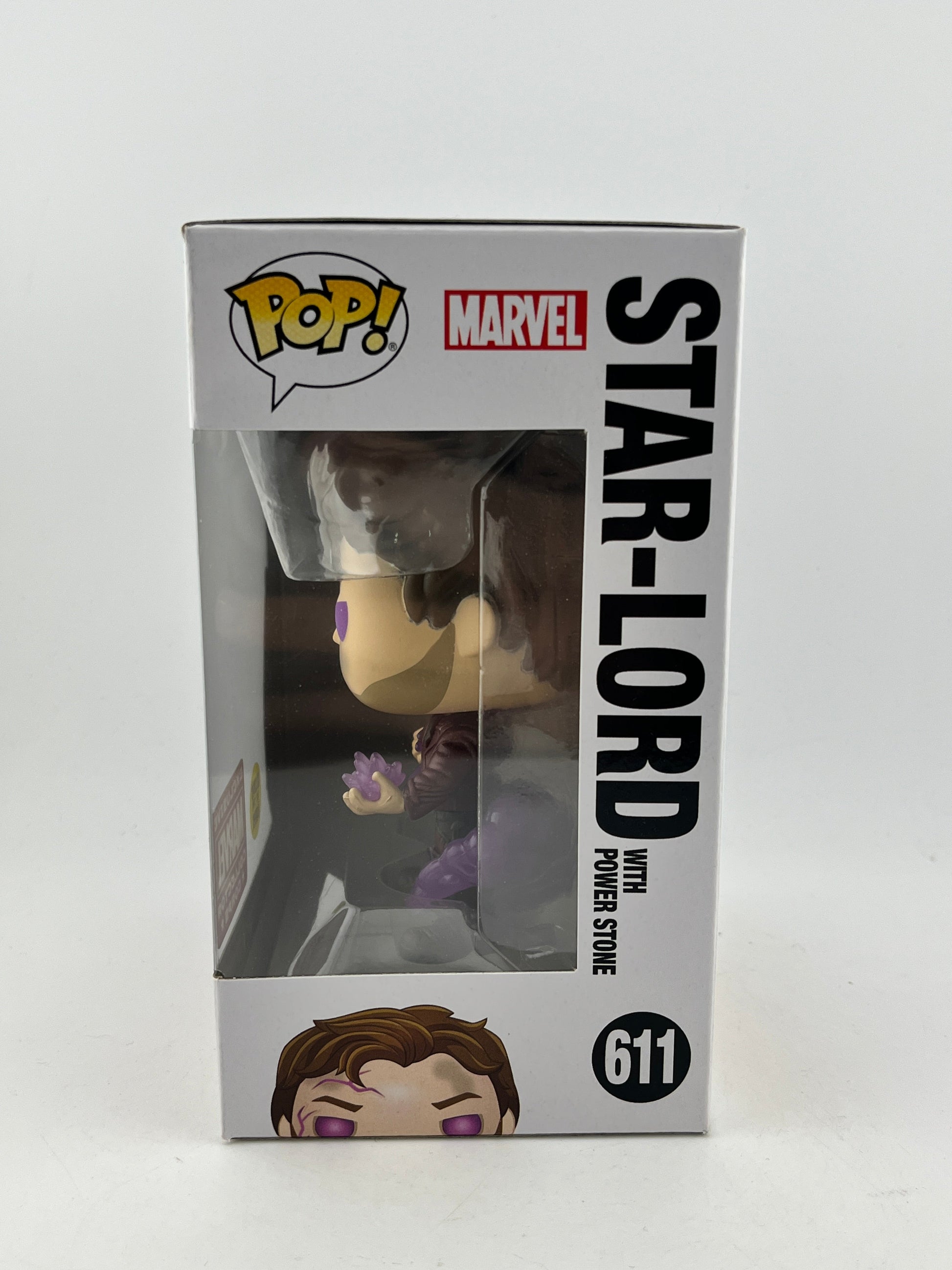 Funko POP! Marvel Guardians Of The Galaxy - Star Lord With Power Stone #611 - Exclusive FRENLY BRICKS - Open 7 Days