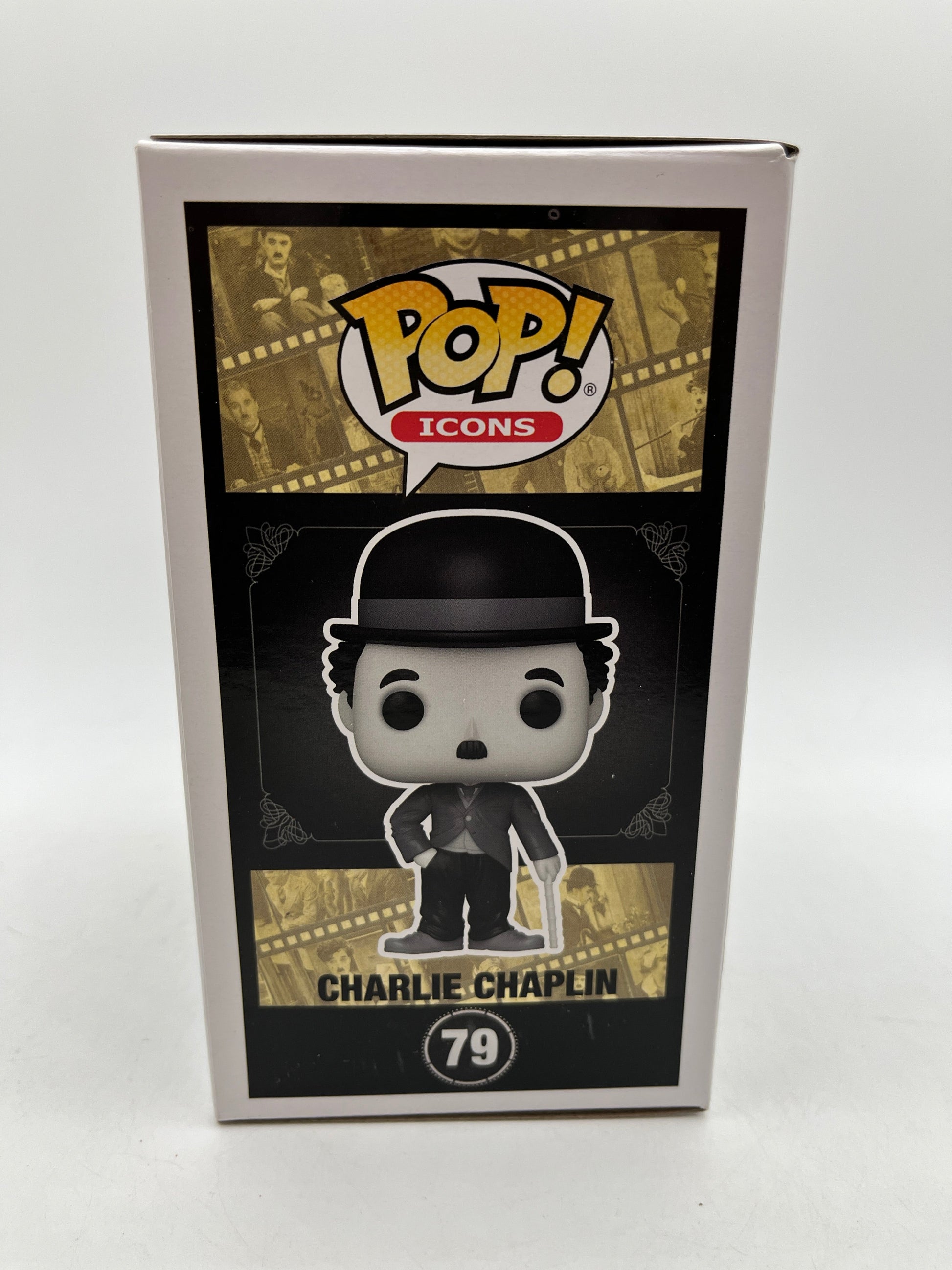 Funko POP! Icons Charlie Chaplin #79 - Vinyl Collectable FRENLY BRICKS - Open 7 Days