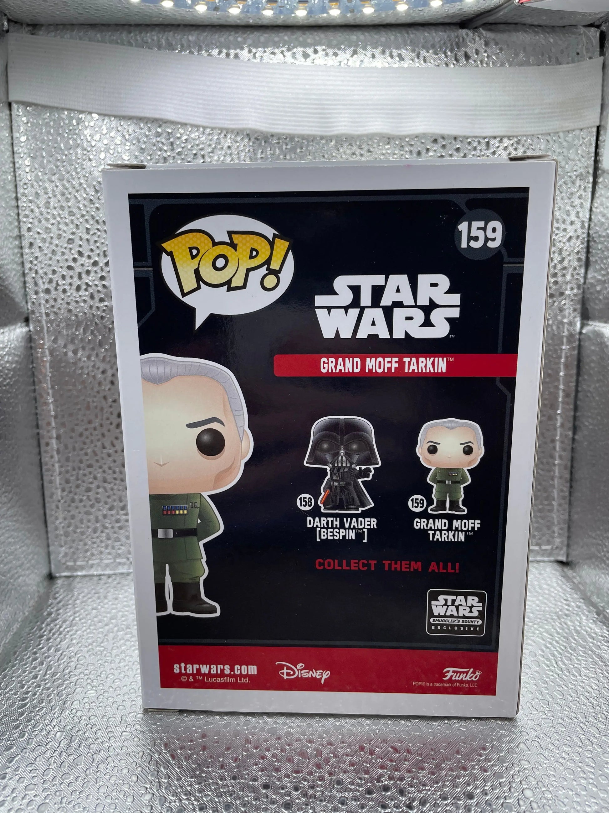 Star Wars Funko Pop Vinyl Figure Grand Moff Tarkin #159 Smugglers Bounty FRENLY BRICKS - Open 7 Days