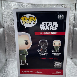 Star Wars Funko Pop Vinyl Figure Grand Moff Tarkin #159 Smugglers Bounty FRENLY BRICKS - Open 7 Days