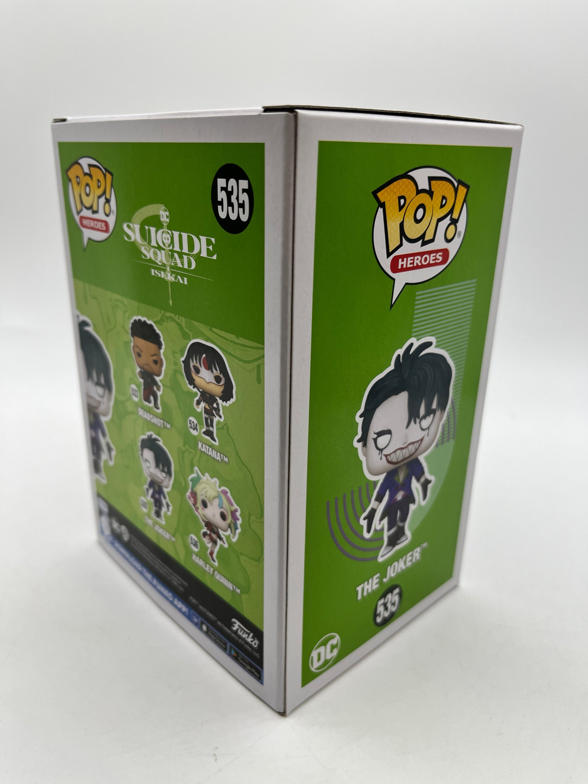 Funko POP! Heroes Suicide Squad Isekai - The Joker #535 - Vinyl Collectable FRENLY BRICKS - Open 7 Days