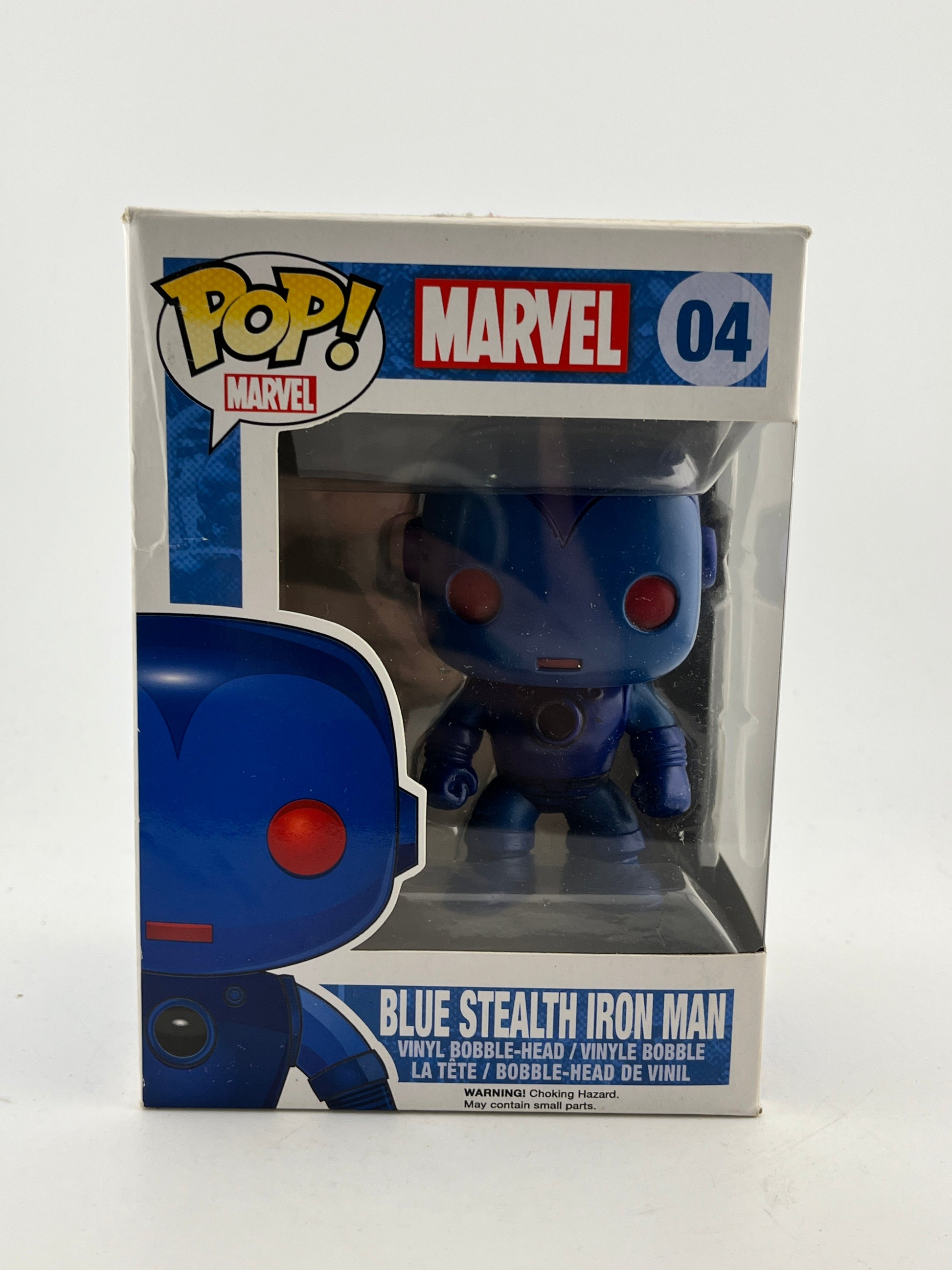 Funko POP! Marvel - Iron Man Stealth Suit #04 - Semi Sun Faded Box FRENLY BRICKS - Open 7 Days