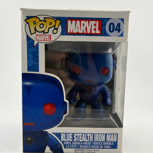 Funko POP! Marvel - Iron Man Stealth Suit #04 - Semi Sun Faded Box FRENLY BRICKS - Open 7 Days