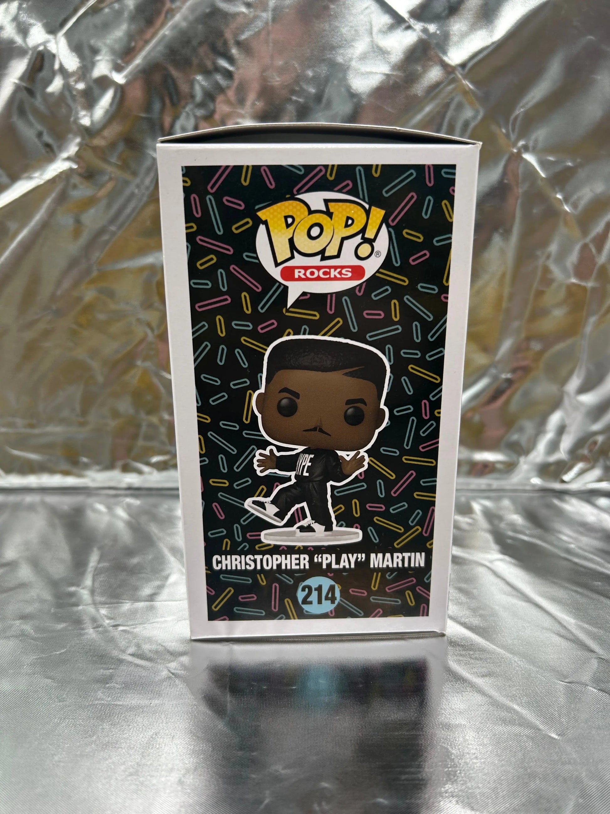 Funko Pop Vinyl #214 Christopher “play”Martin FRENLY BRICKS - Open 7 Days