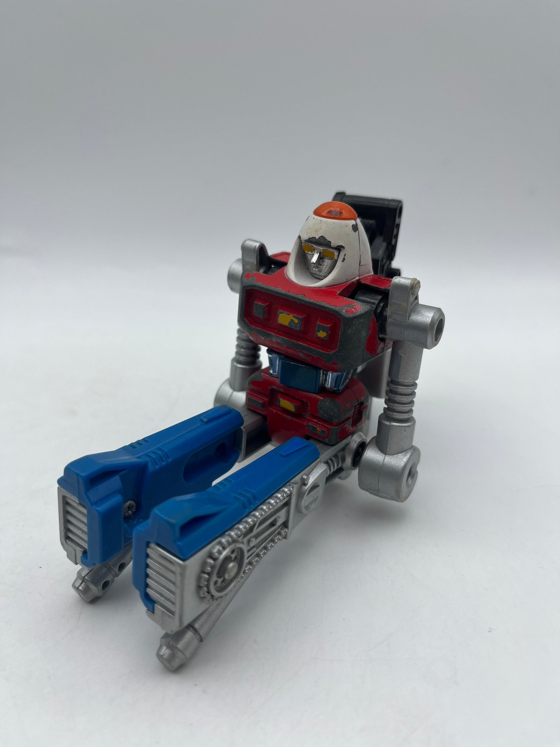Vintage 1980s GoBots 3" Cy-Kill Red Blue Bike Figure Tonka Bandai Complete MR-01 FRENLY BRICKS - Open 7 Days