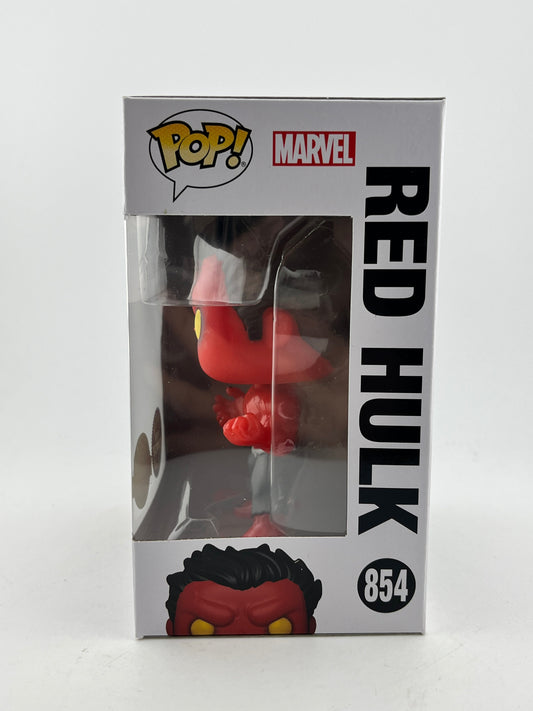 Funko POP! Marvel - Red Hulk #854 - Glow Chase Limited Edition SE FRENLY BRICKS - Open 7 Days
