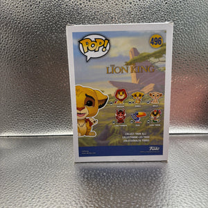 Funko Pop Vinyl #496 Disney Simba FRENLY BRICKS - Open 7 Days