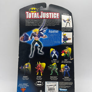AquaMan Blasting Hydro Spear 1996 Kenner Total Justice Action Figure FRENLY BRICKS - Open 7 Days