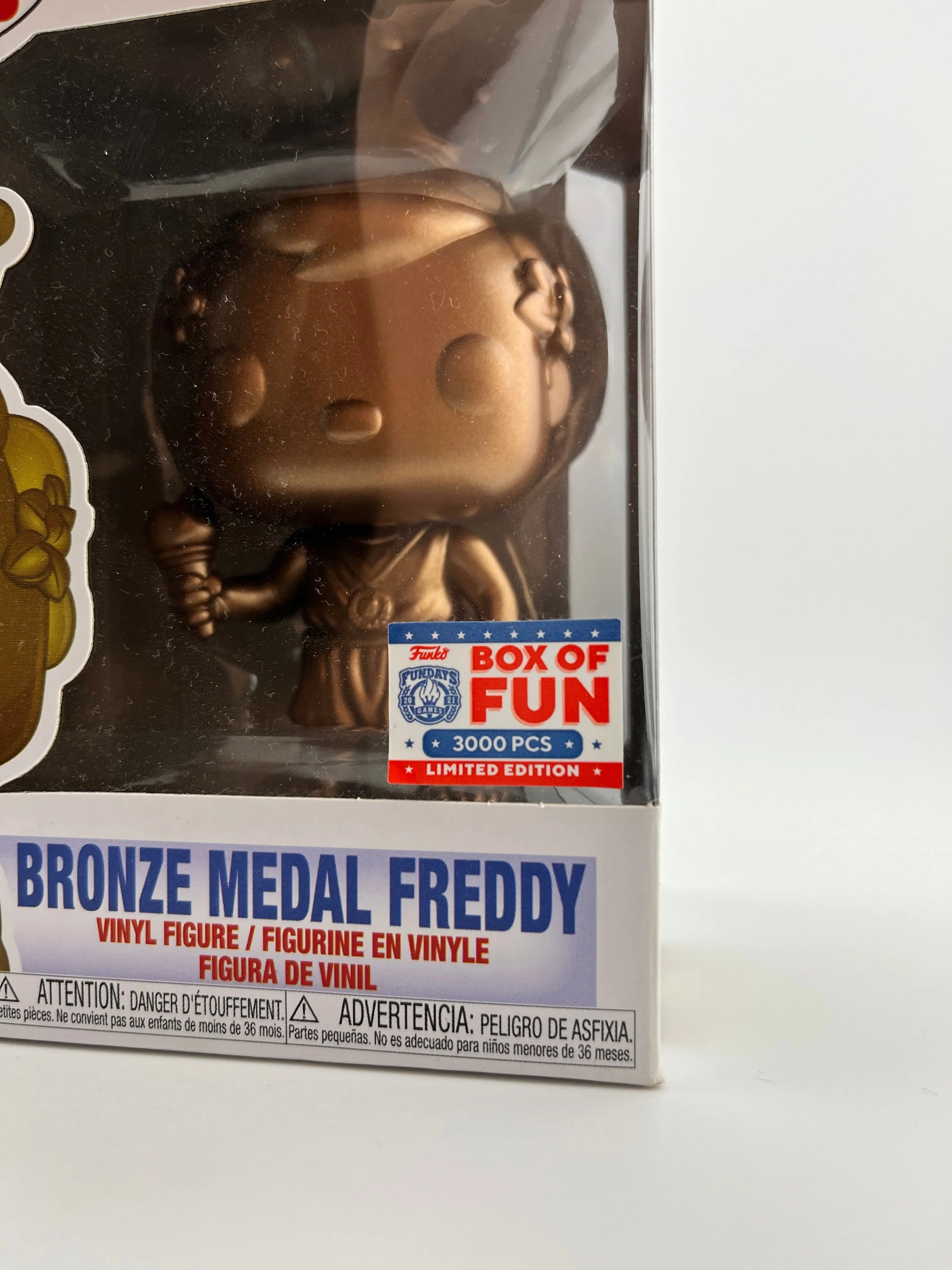Funko POP! Funko Freddy Bronze Medal Freddy - 3000 pcs Special Edition FRENLY BRICKS - Open 7 Days